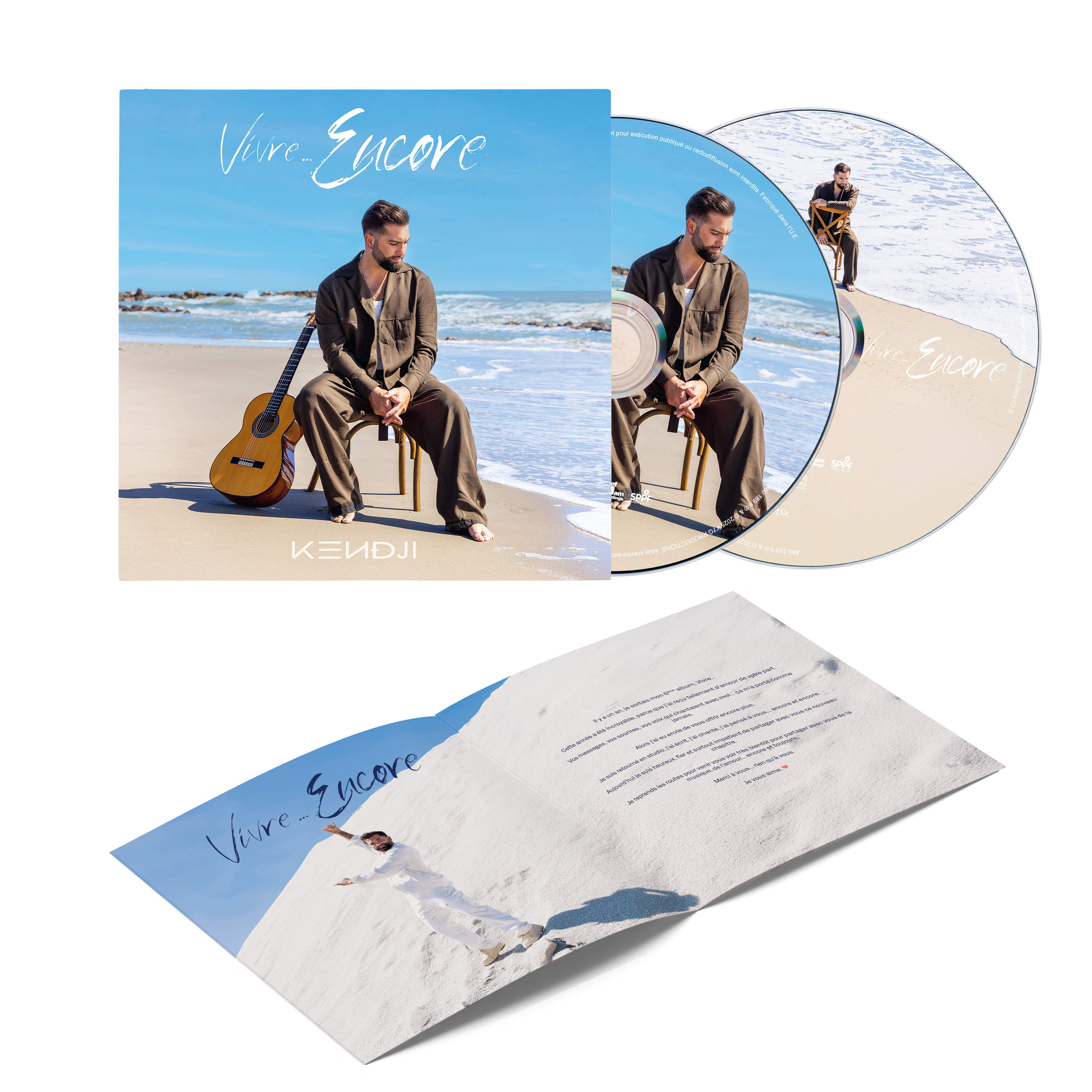 Kendji - CD Standard "Vivre... Encore"