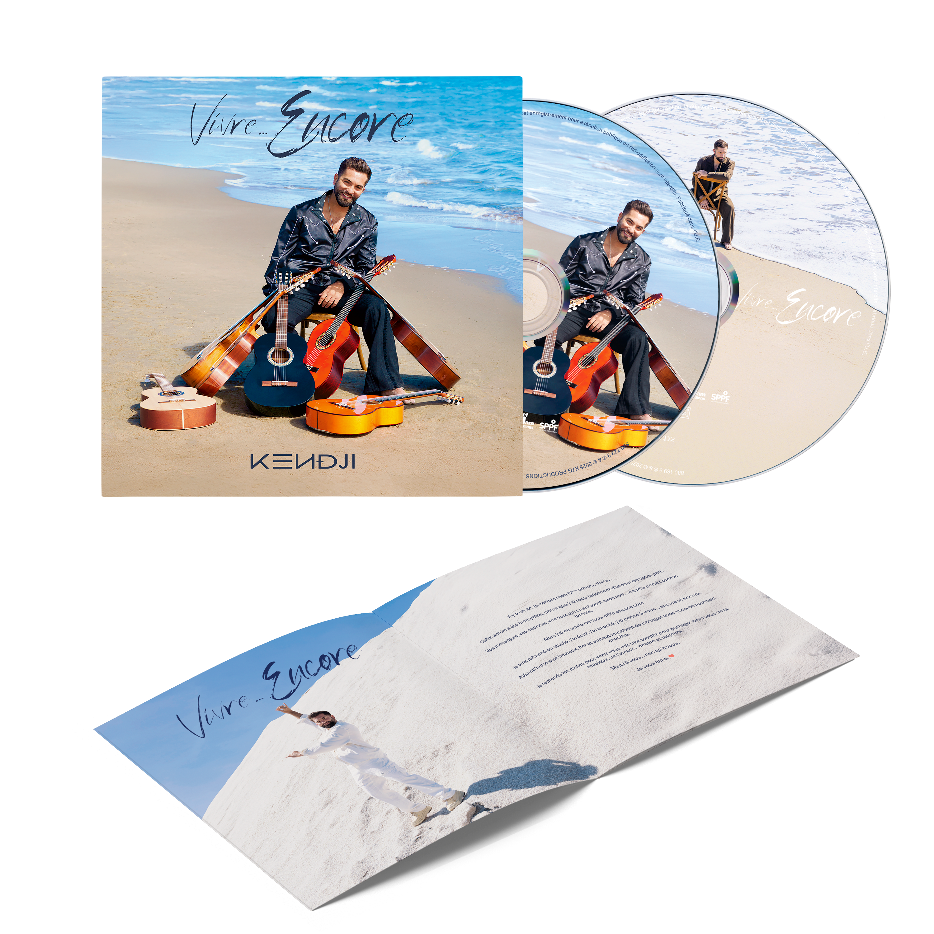Kendji - CD Exclusif "Vivre... Encore"