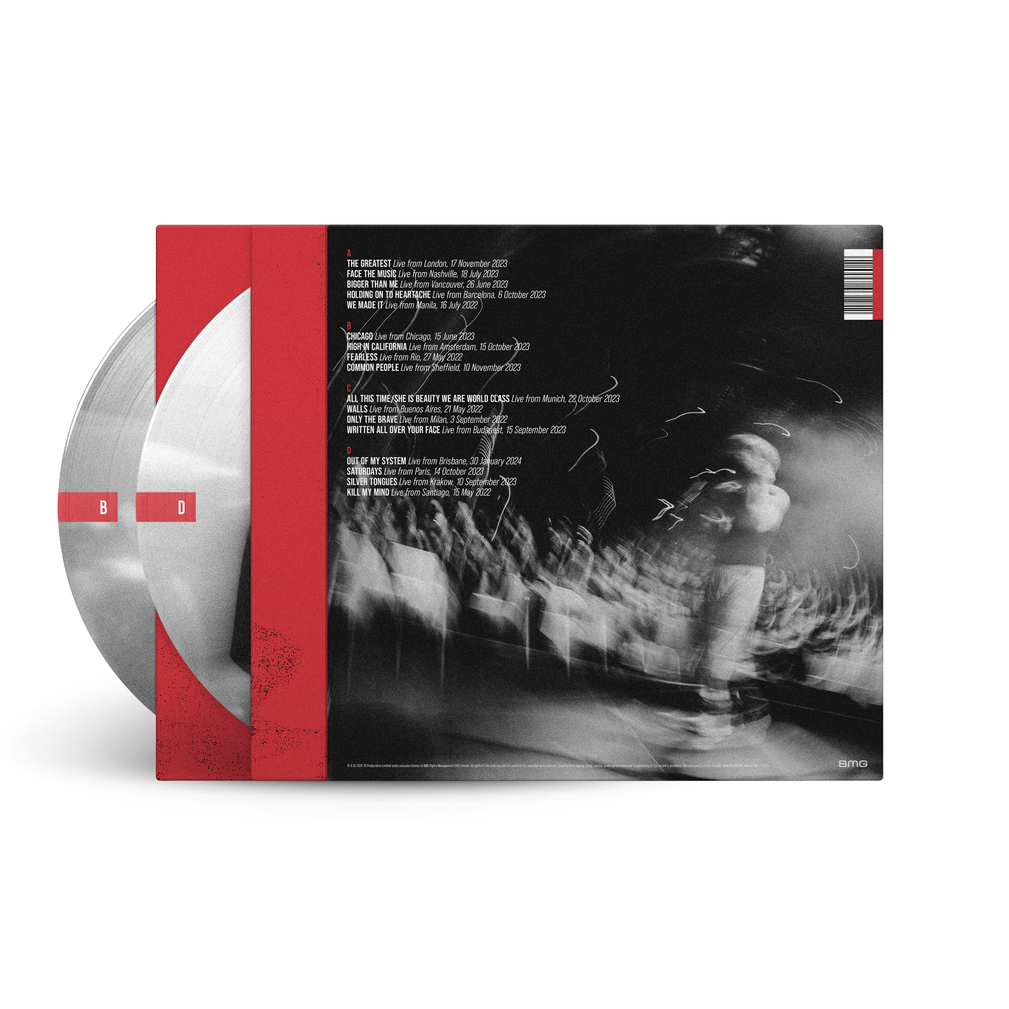 Louis Tomlinson - LIVE - Double Vinyle Picture Disc