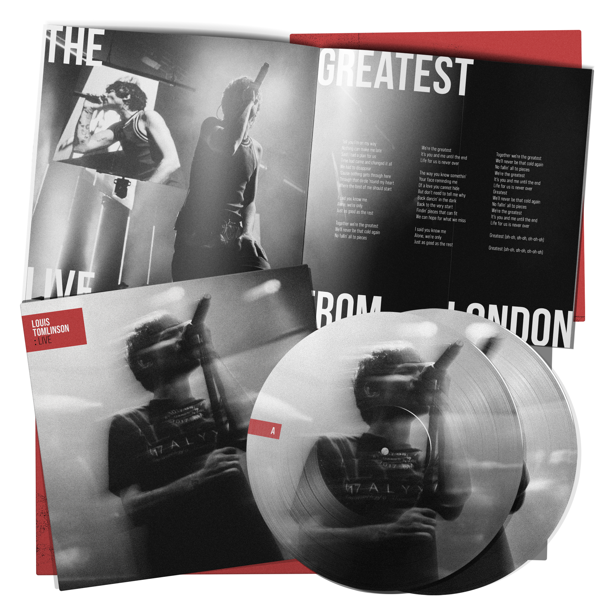 Louis Tomlinson - LIVE - Double Vinyle Picture Disc