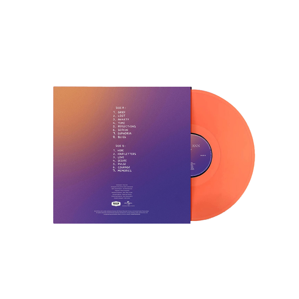 Tony Ann - EMOTIONS - Vinyle Couleur