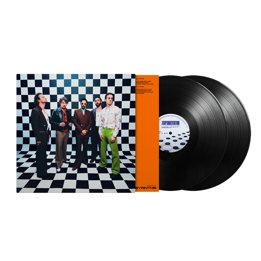 Feu! Chatterton - Labyrinthe - Double vinyle noir visuel alternatif (Édition limitée)