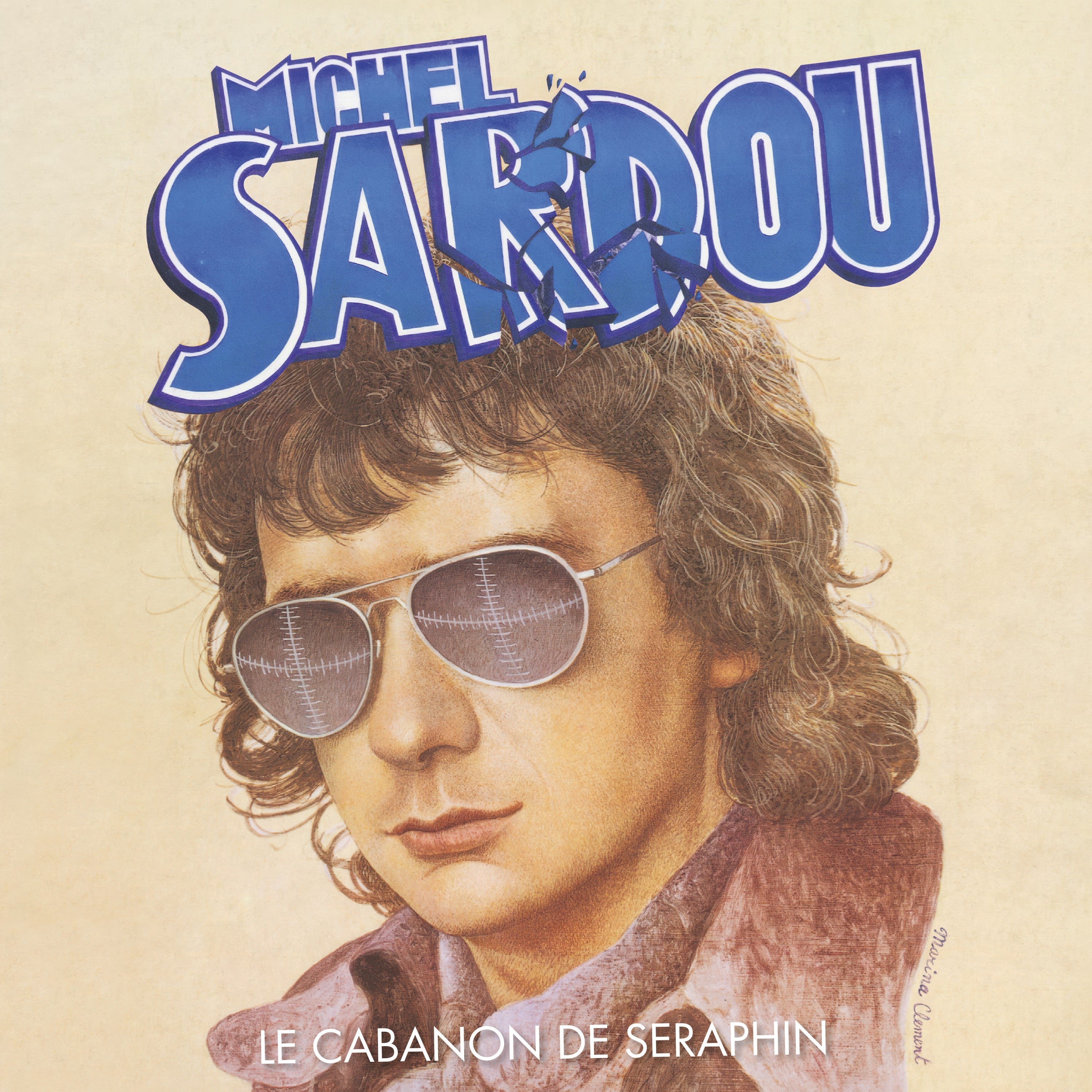 Michel Sardou - Le Cabanon de Seraphin - Vinyle 45T inédit