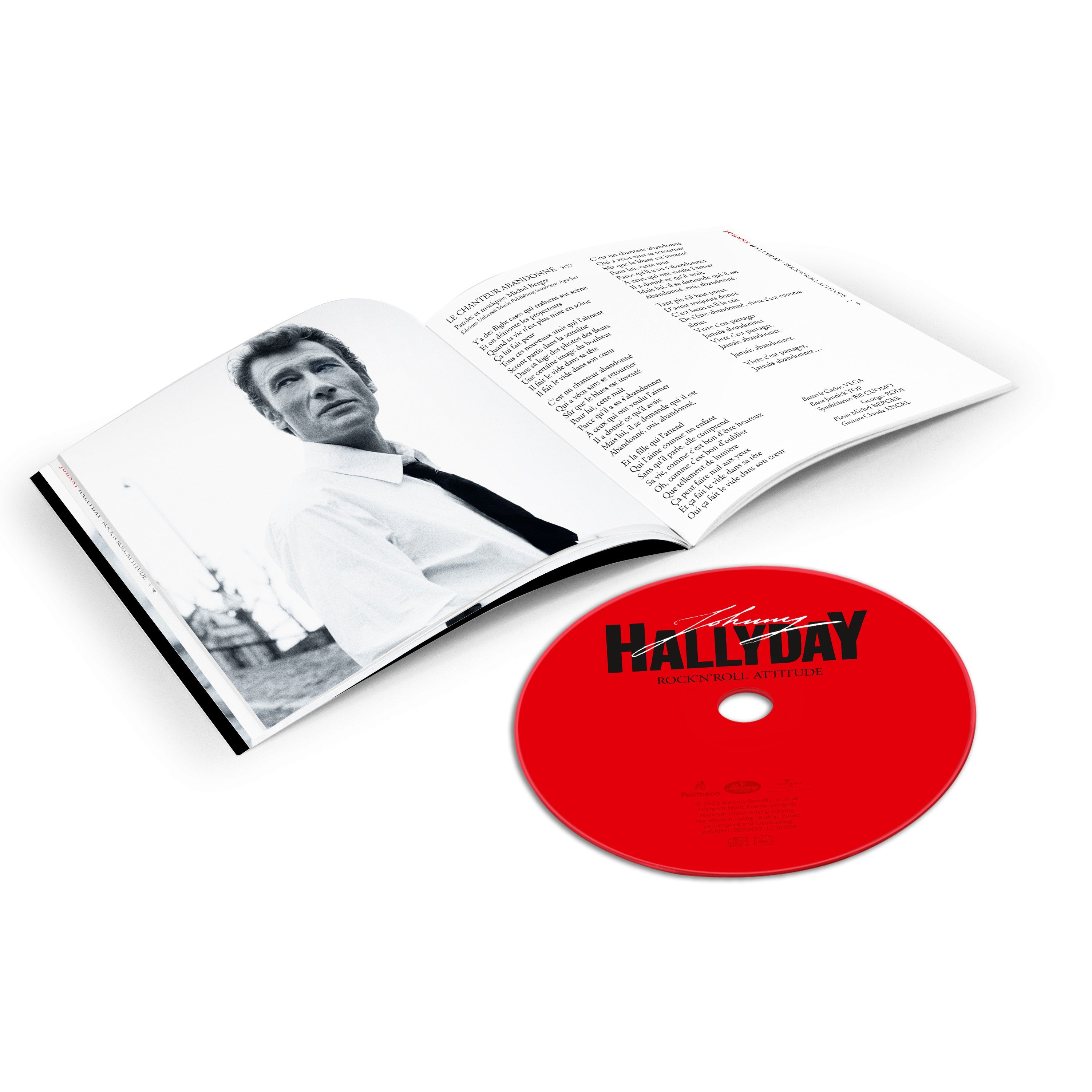 Johnny Hallyday - Rock’N’Roll Attitude - CD Couleur