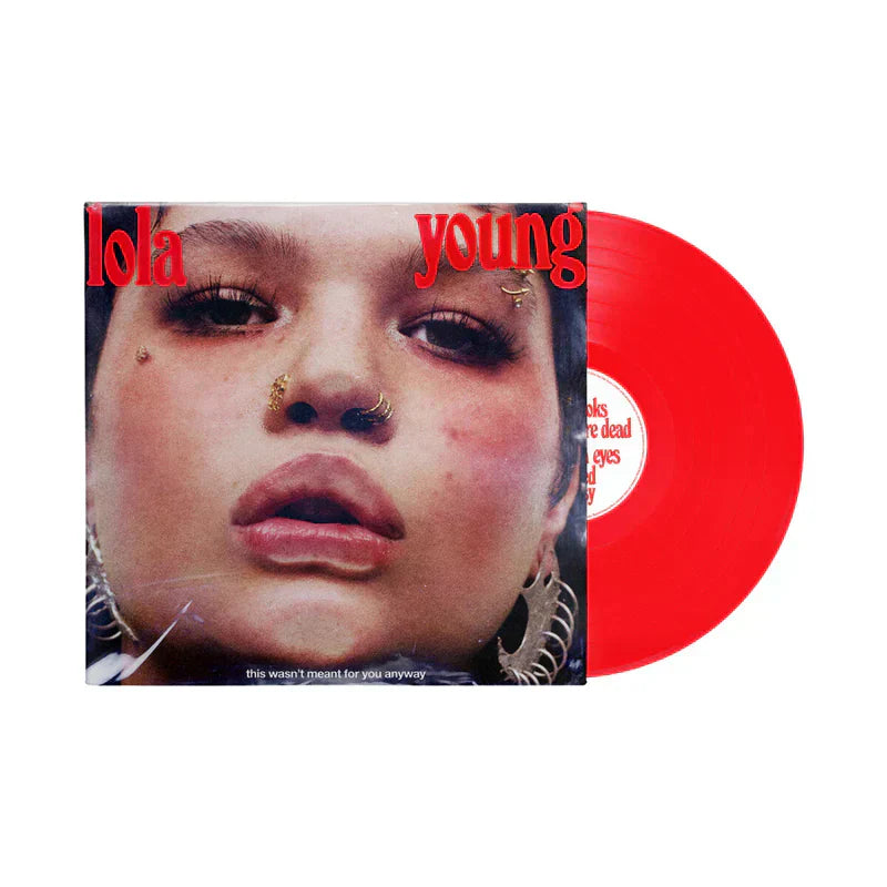 Lola Young - this wasn’t meant for you anyway - Vinyle Rouge Transparent