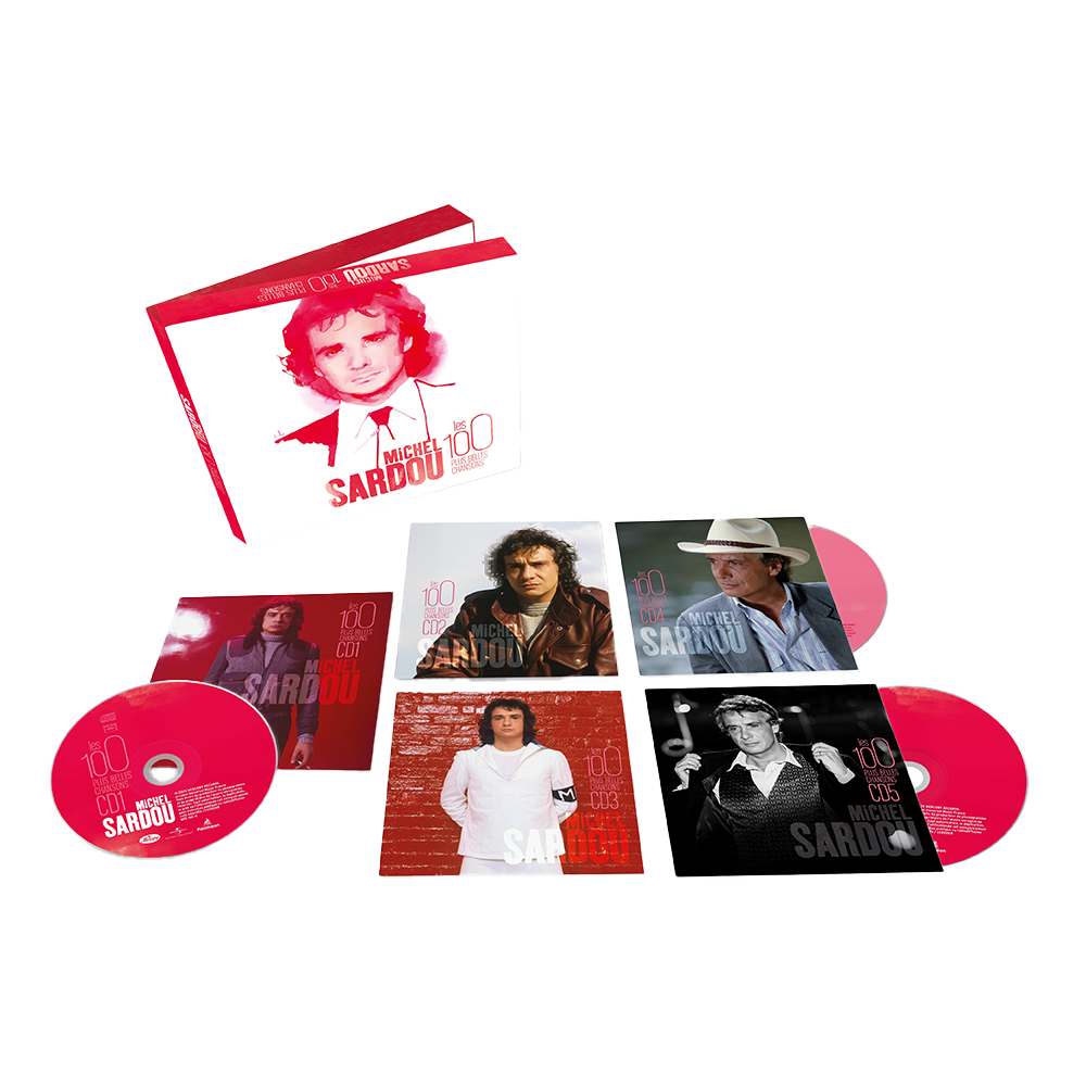 Michel Sardou - Les 100 plus belles chansons - Coffret 5 CD