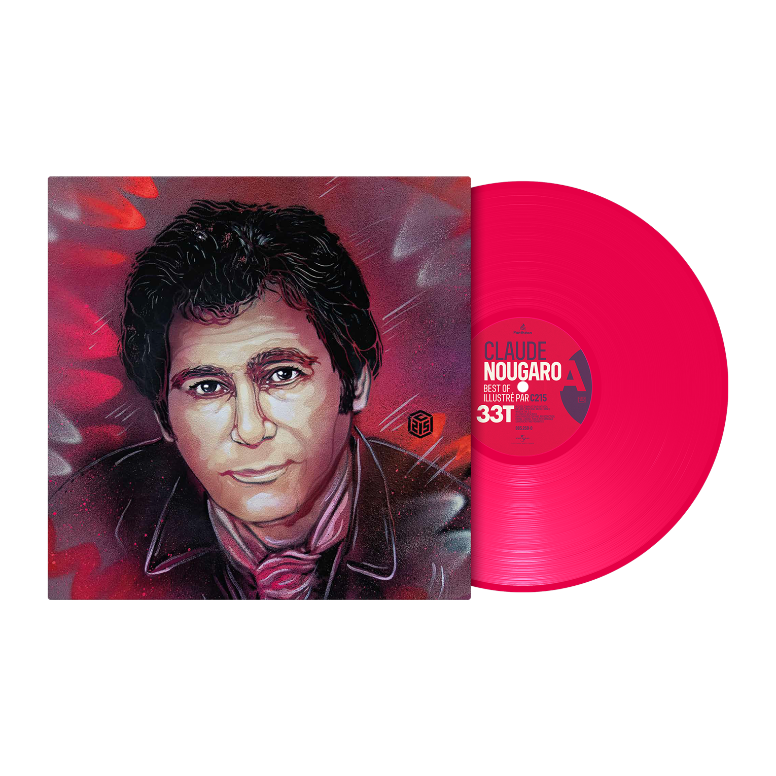 Claude Nougaro - Best of Collection C215 - Vinyle Rose