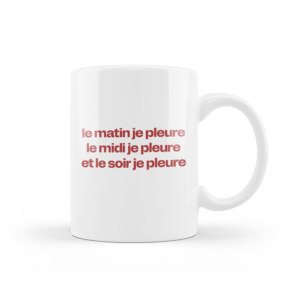 Louane - Mug « je pleure »