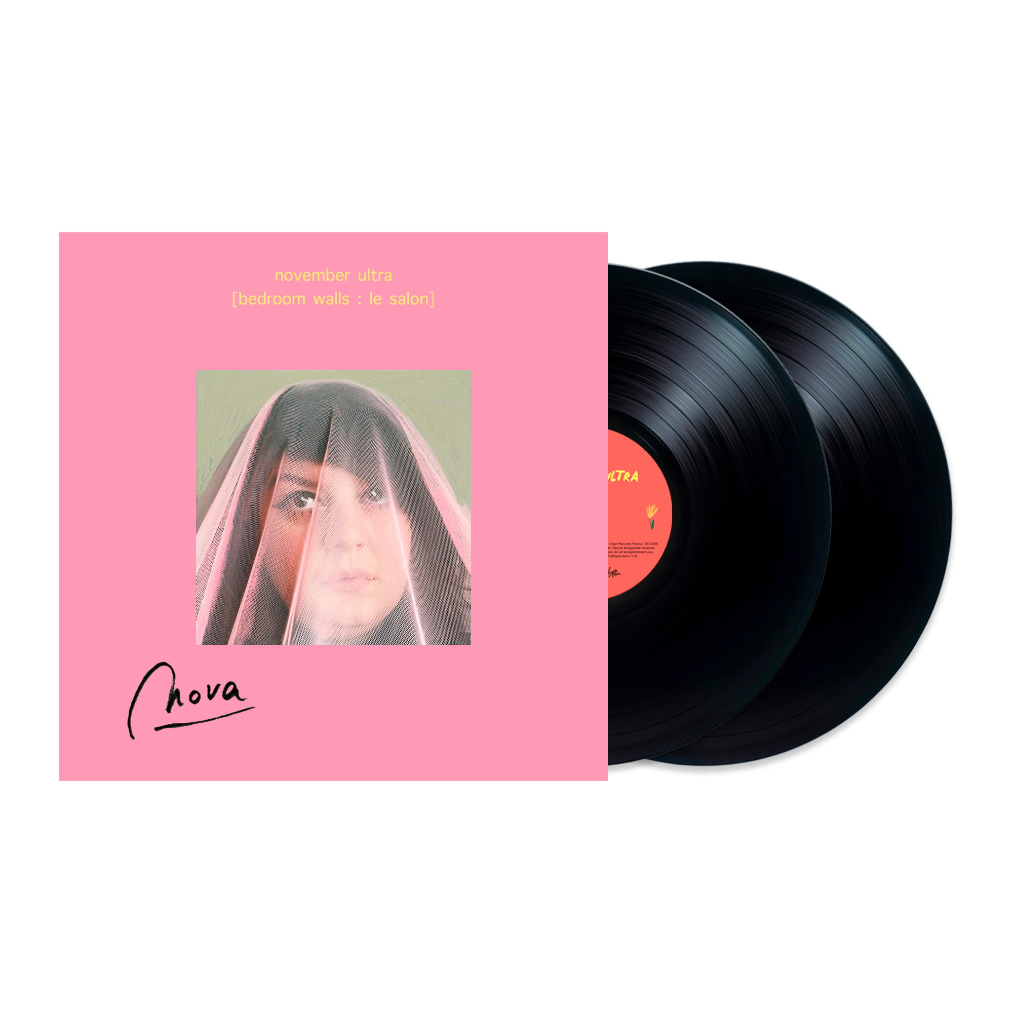 November Ultra - bedroom walls : le salon - Double vinyle dédicacé