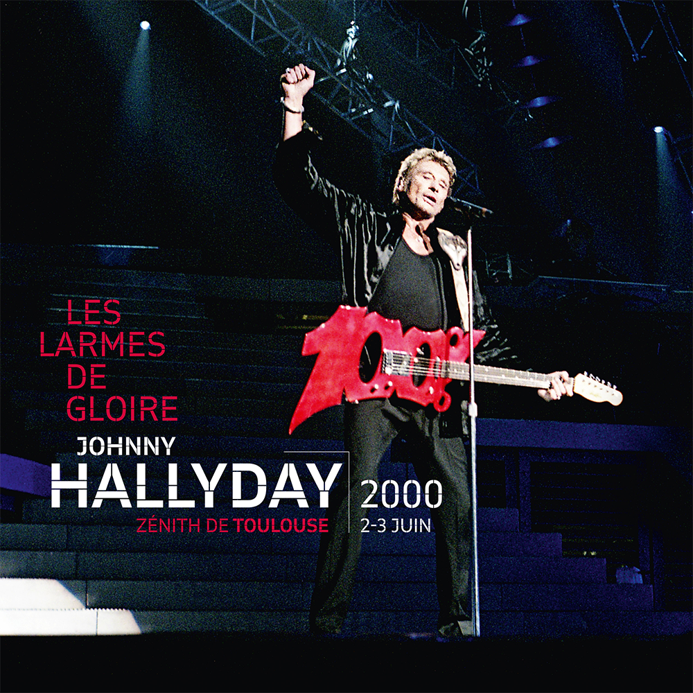 Johnny Hallyday - Les larmes de gloire - Live Toulouse 2000 - Vinyle 45T