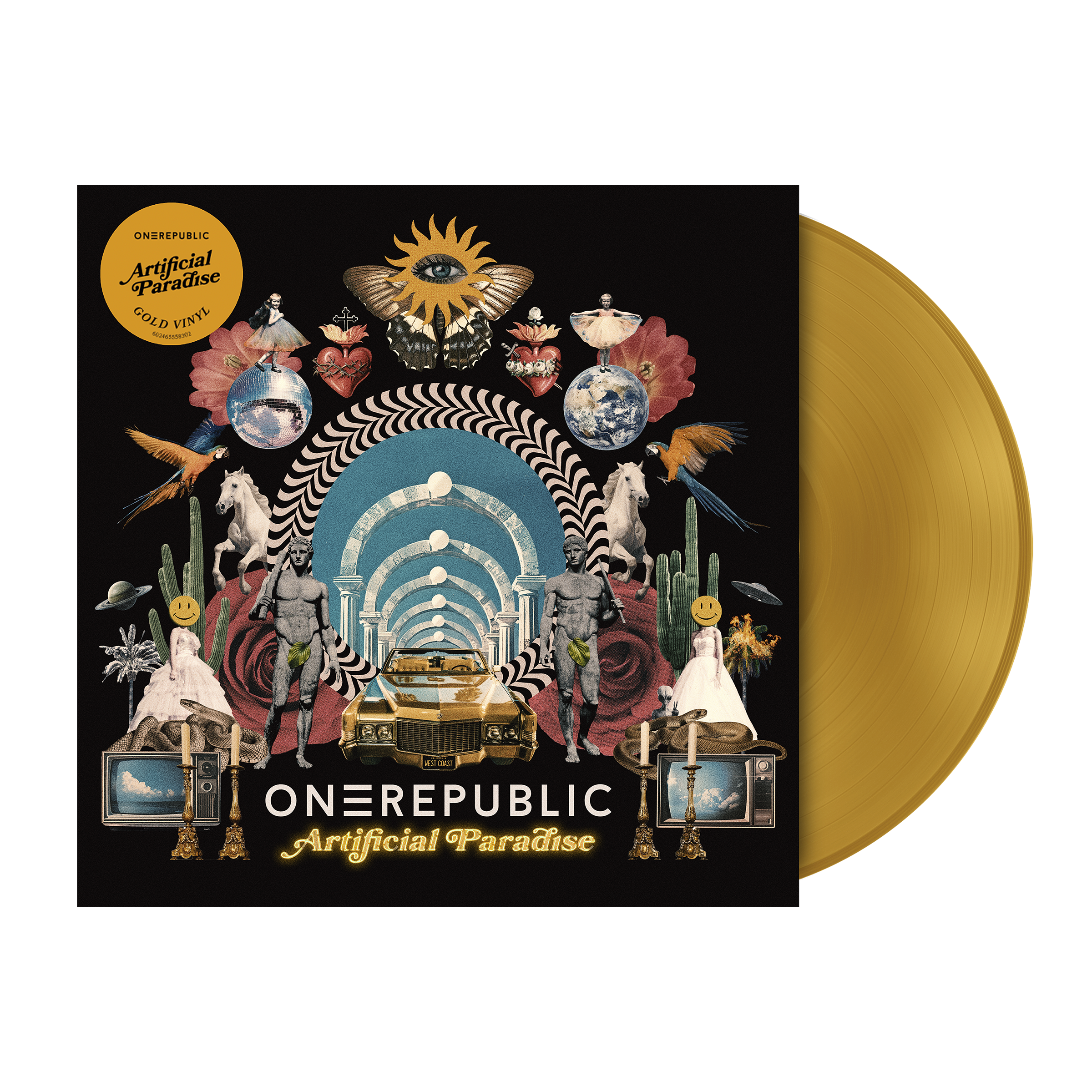 OneRepublic - Artificial Paradise - Vinyle doré