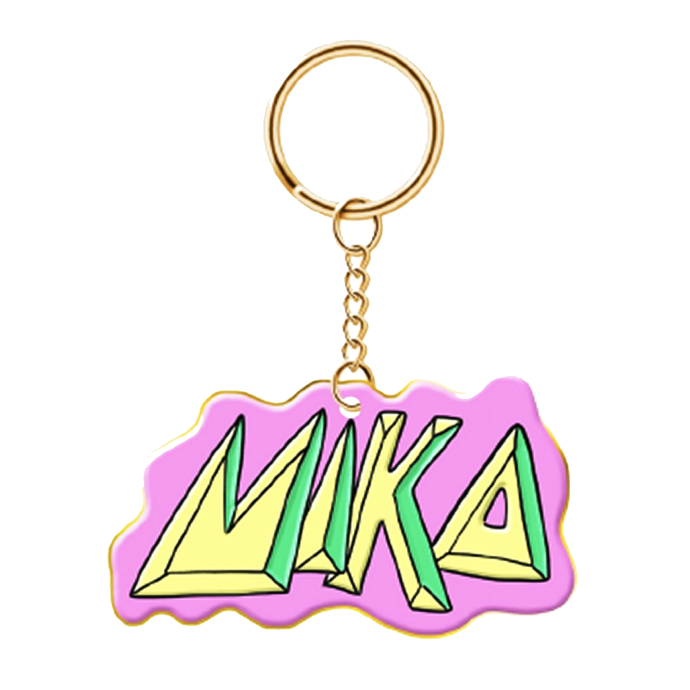 Mika - "Apocalypse Tour" - Porte clés rose/vert