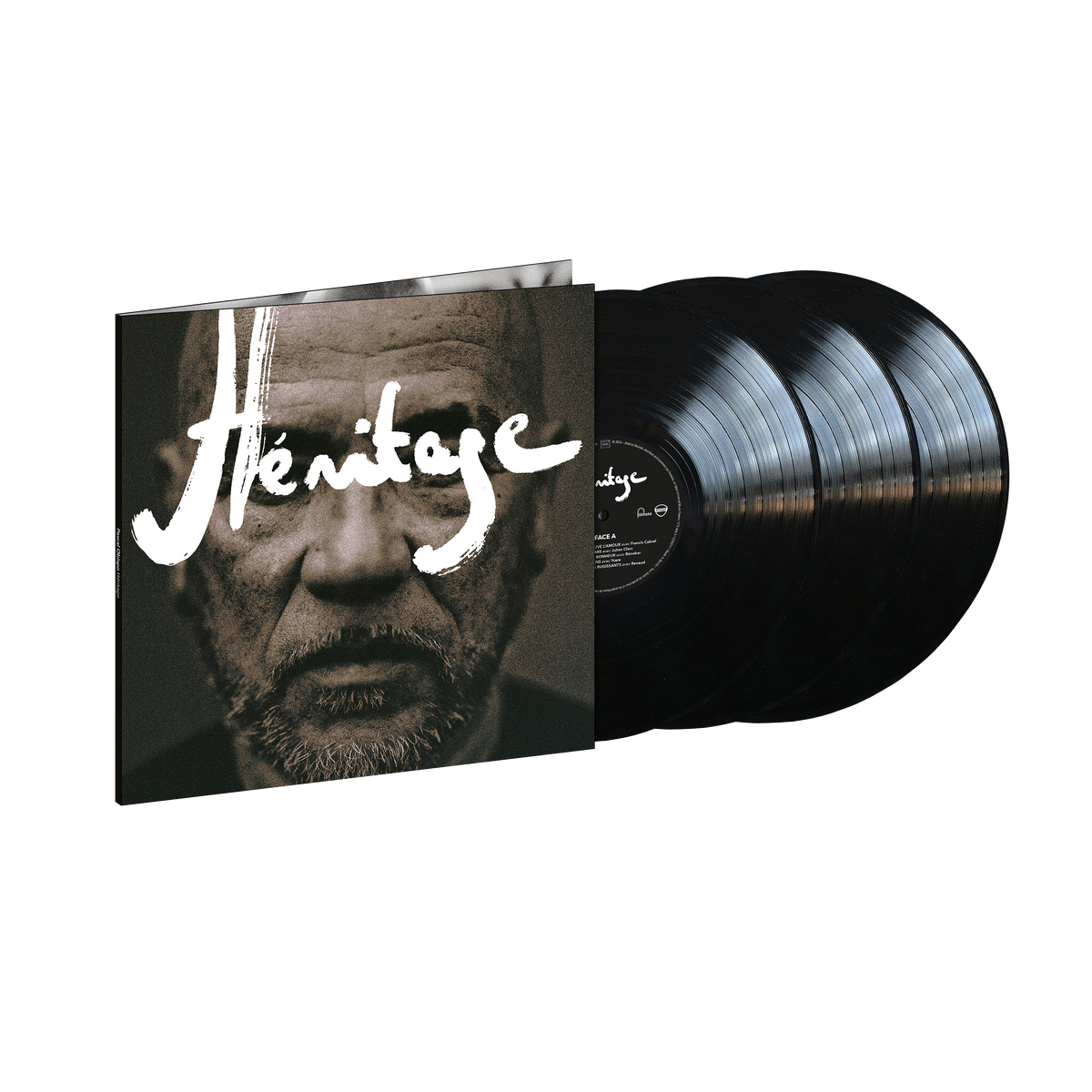 Pascal Obispo - Héritage (Vol 1 & 2) - Triple Vinyle dédicacé