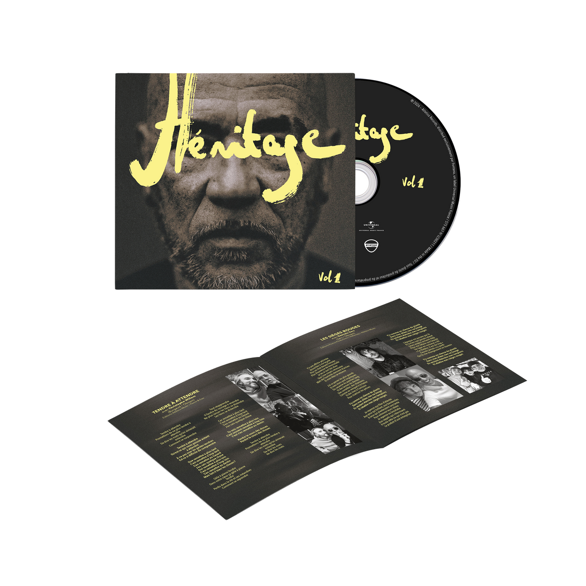 Pascal Obispo - Héritage (Vol 1) - CD dédicacé