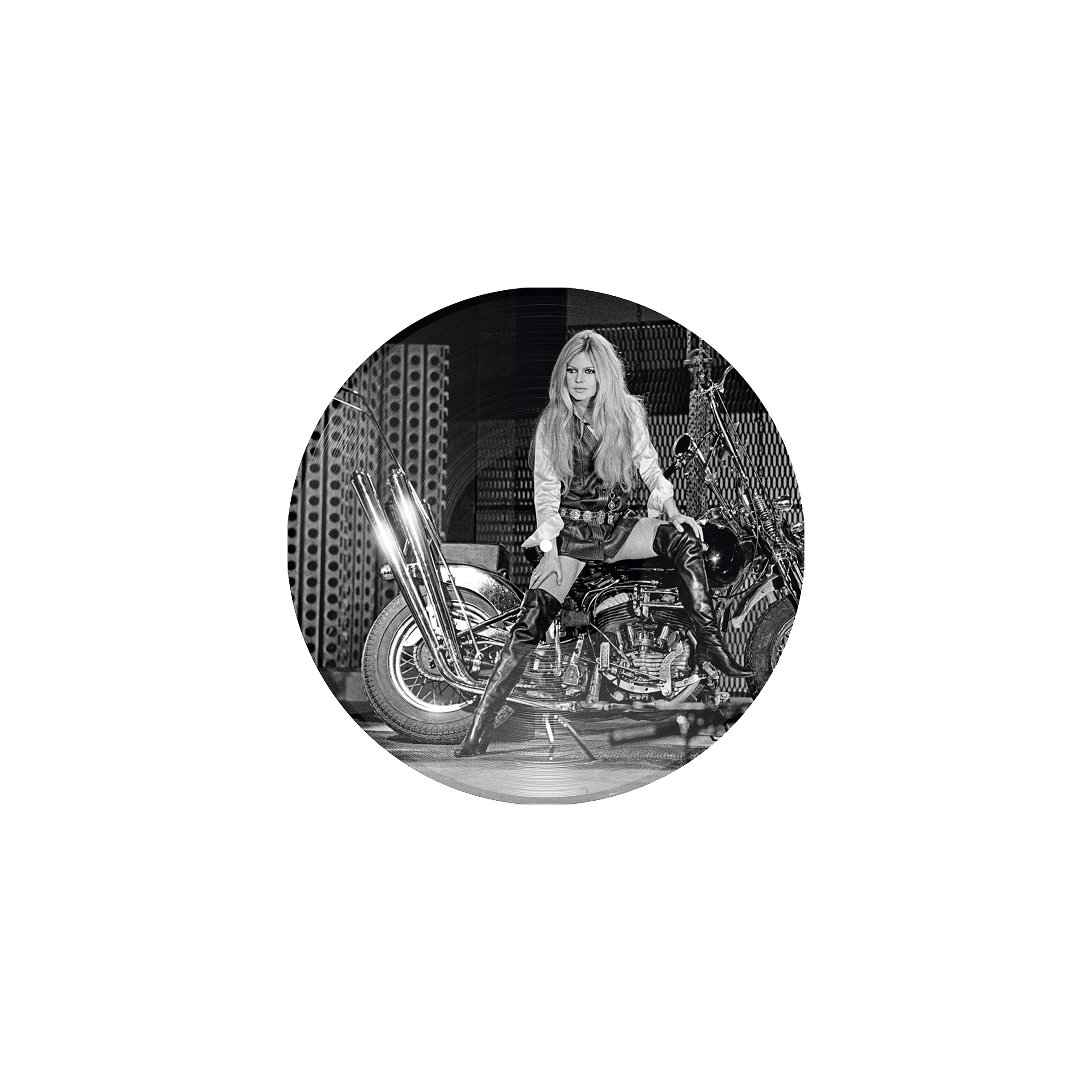 Brigitte Bardot - Picture vinyle Harley Davidson (Exclusivité Boutique)