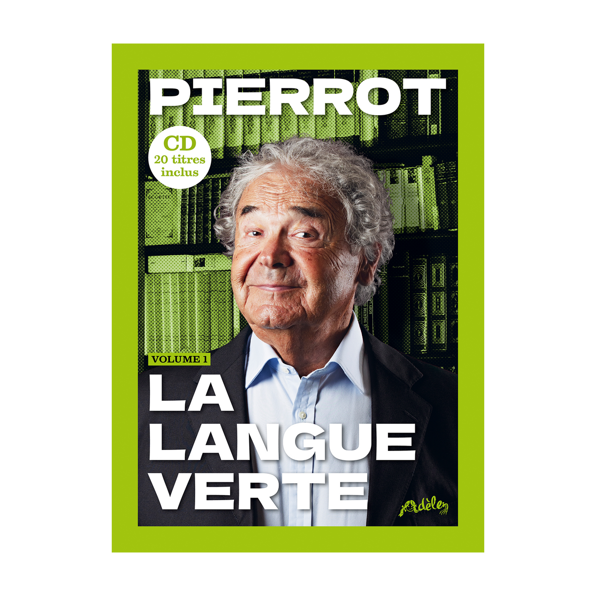 Pierre Perret - Pierrot La Langue Verte - Livre-Disque Dédicacé