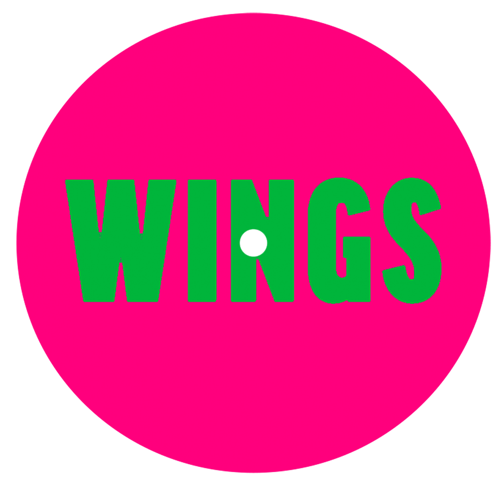 Paul McCartney & Wings - WINGS Dual Tone Slipmat