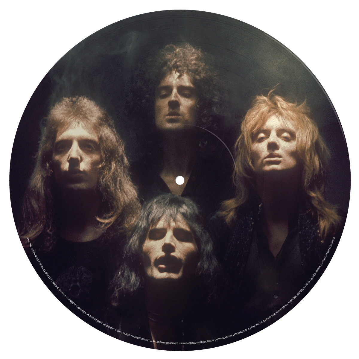 Queen - Bohemian Rhapsody / I’m In Love With My Car - Vinyle Picture Disc Exclusif
