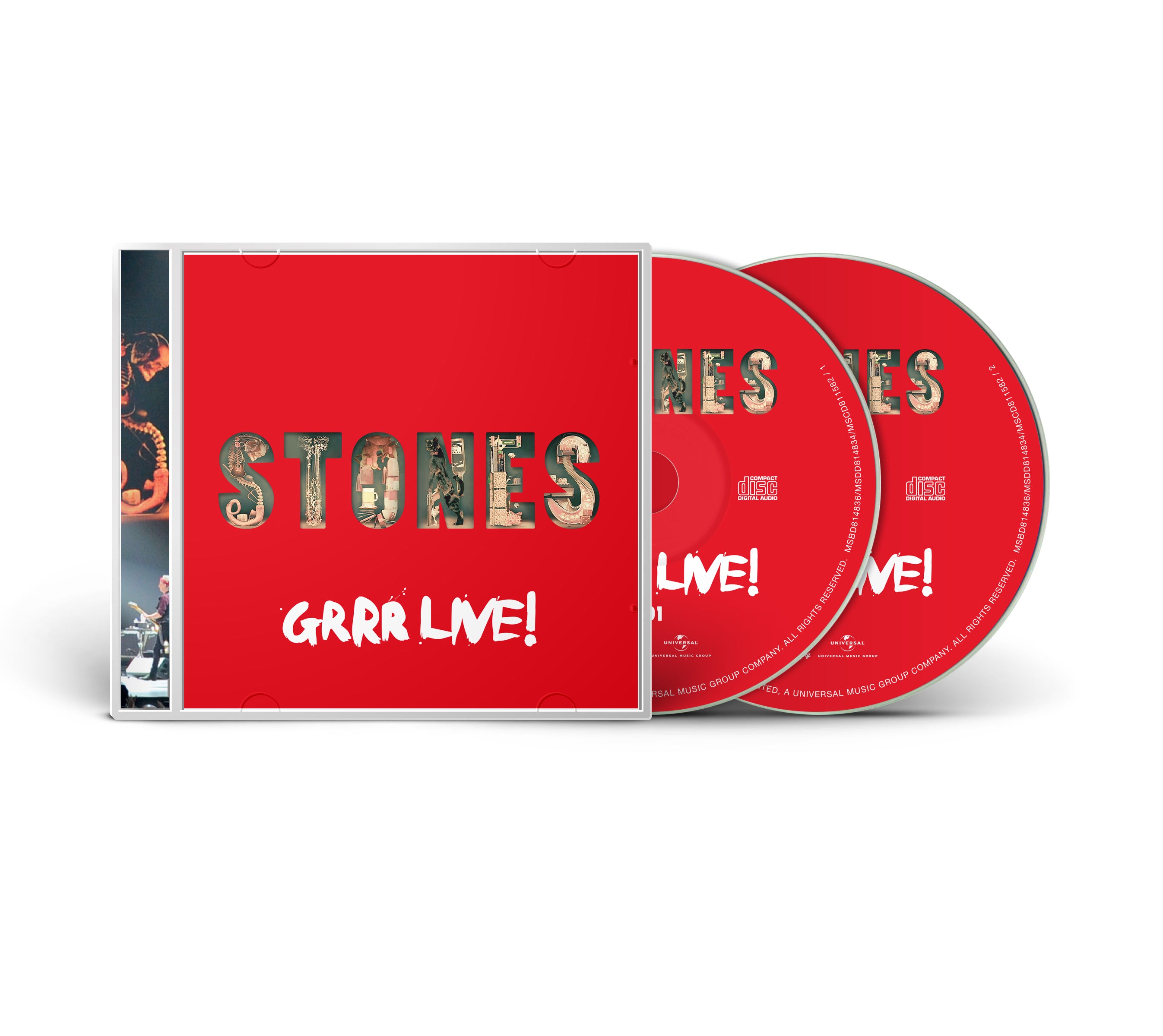 The Rolling Stones - GRRR! LIVE - 2CD - Store Universal Music Store