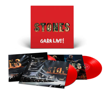 The Rolling Stones - GRRR LIVE!! - 3 vinyles rouges