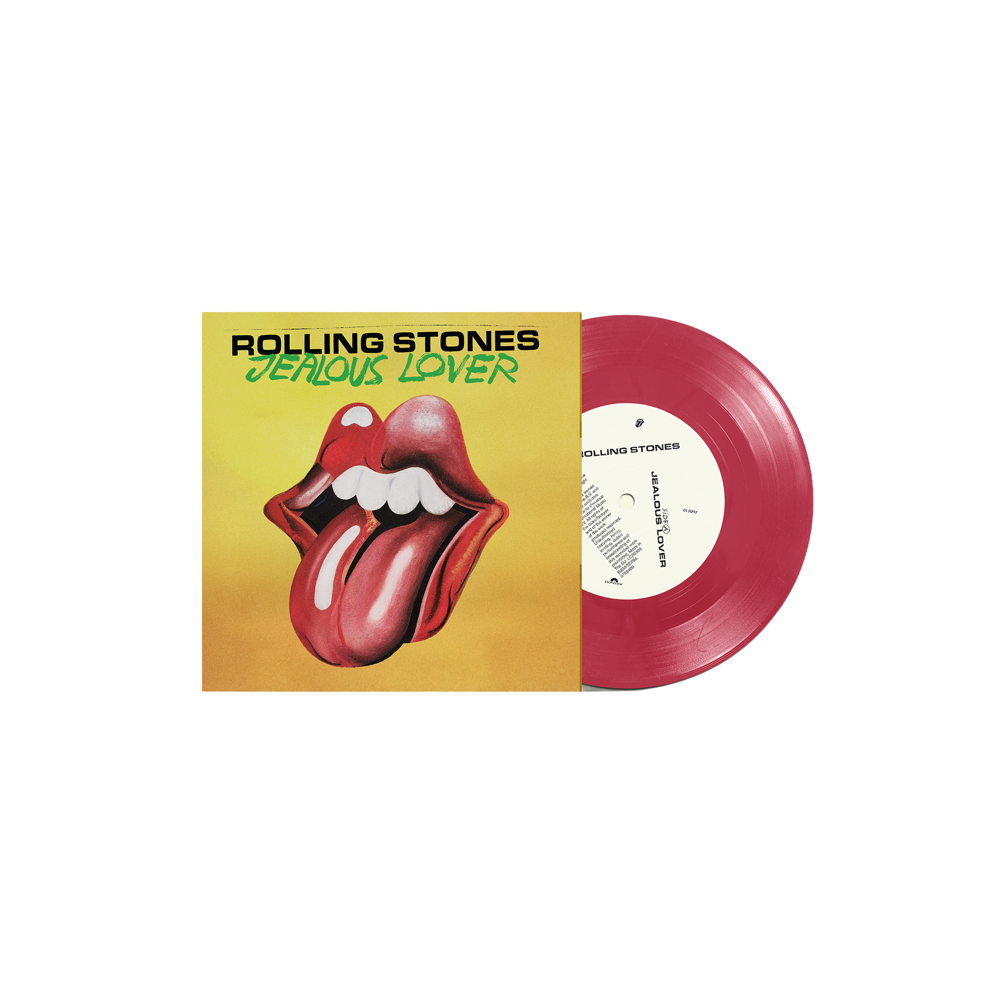 The Rolling Stones - Jealous Lover - Vinyle 7" Single