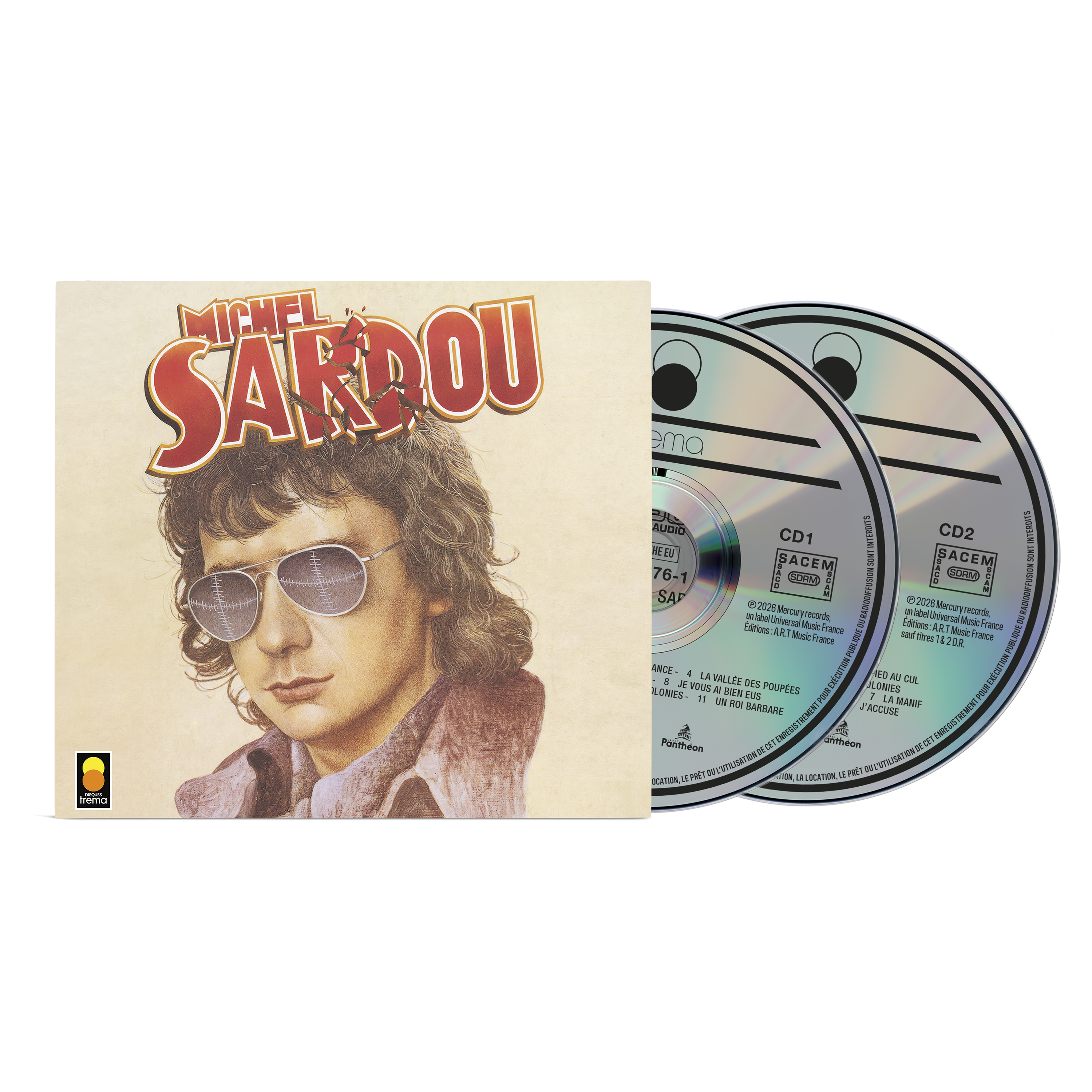 Michel Sardou - La vieille - Double CD (réédition)