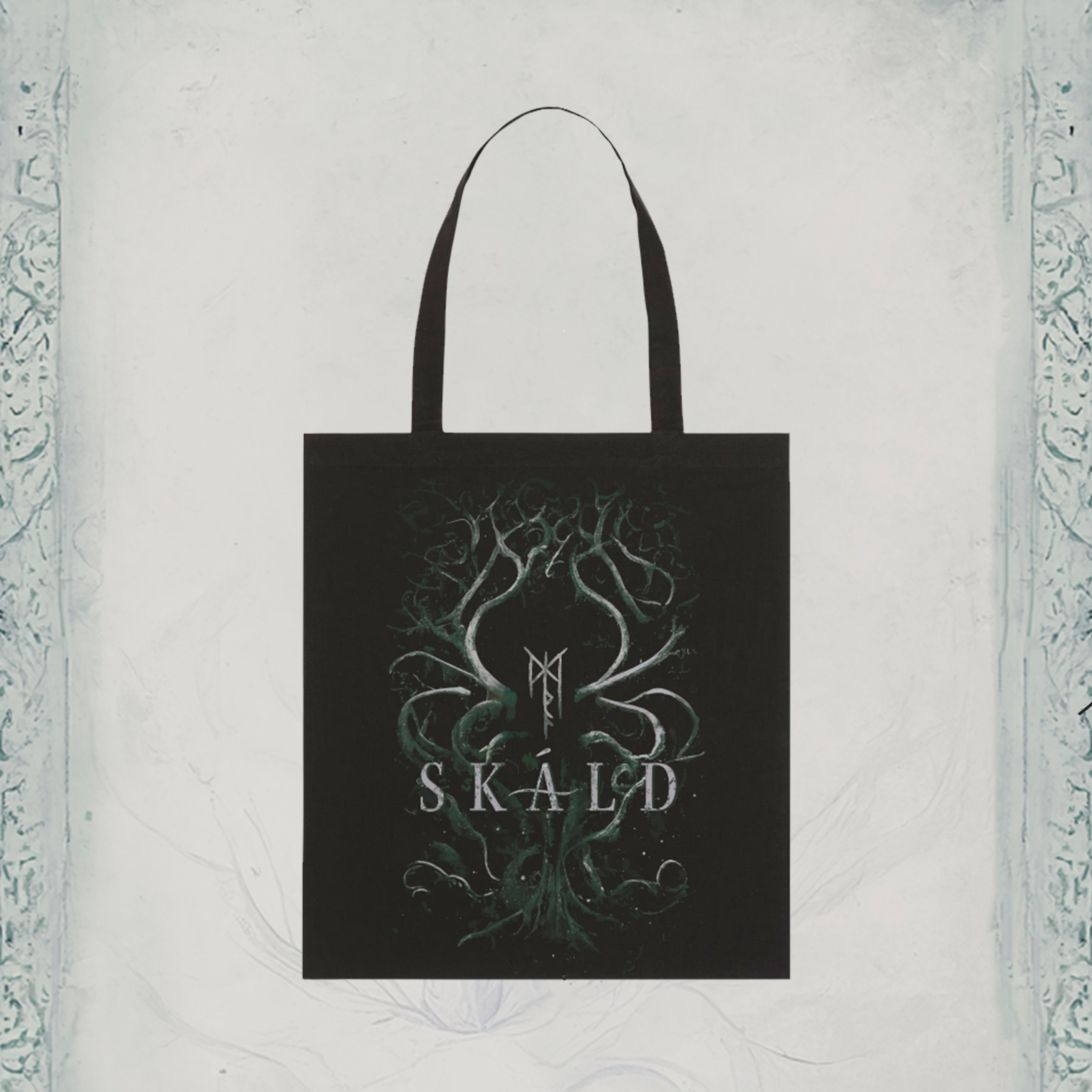 Black Totebag Huldufólk