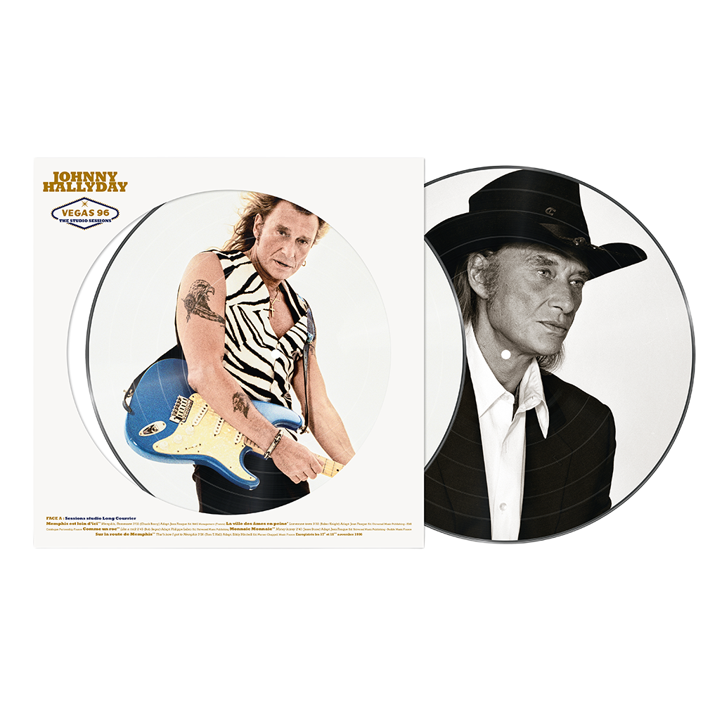 Johnny Hallyday - Vegas 96 - Vinyle Picture Disc Exclusif