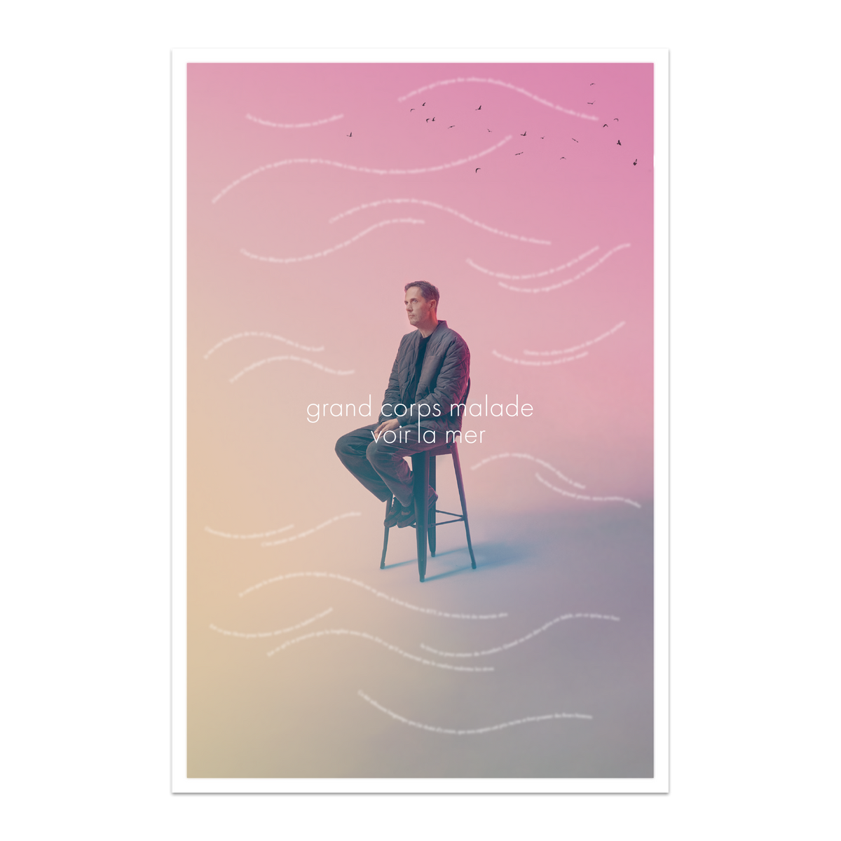 Grand Corps Malade - Voir la mer - Affiche