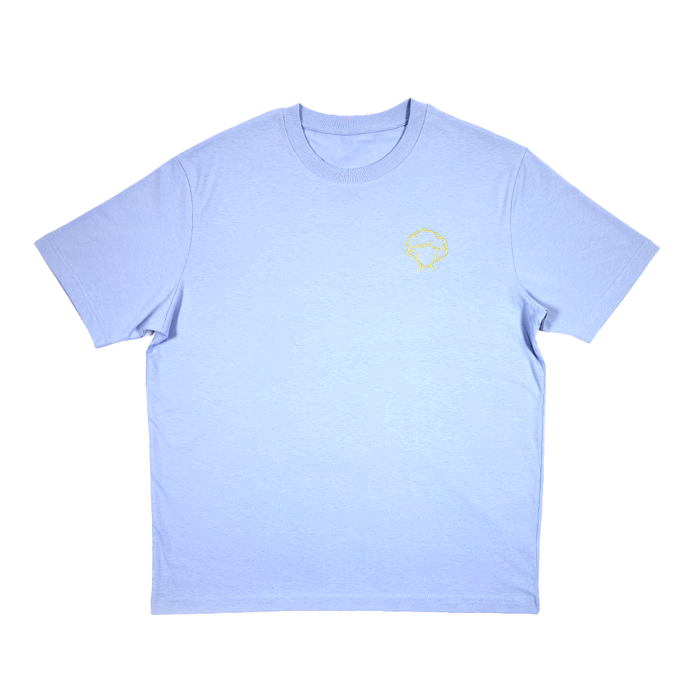 Barabara Pravi - T-shirt lilas brodé