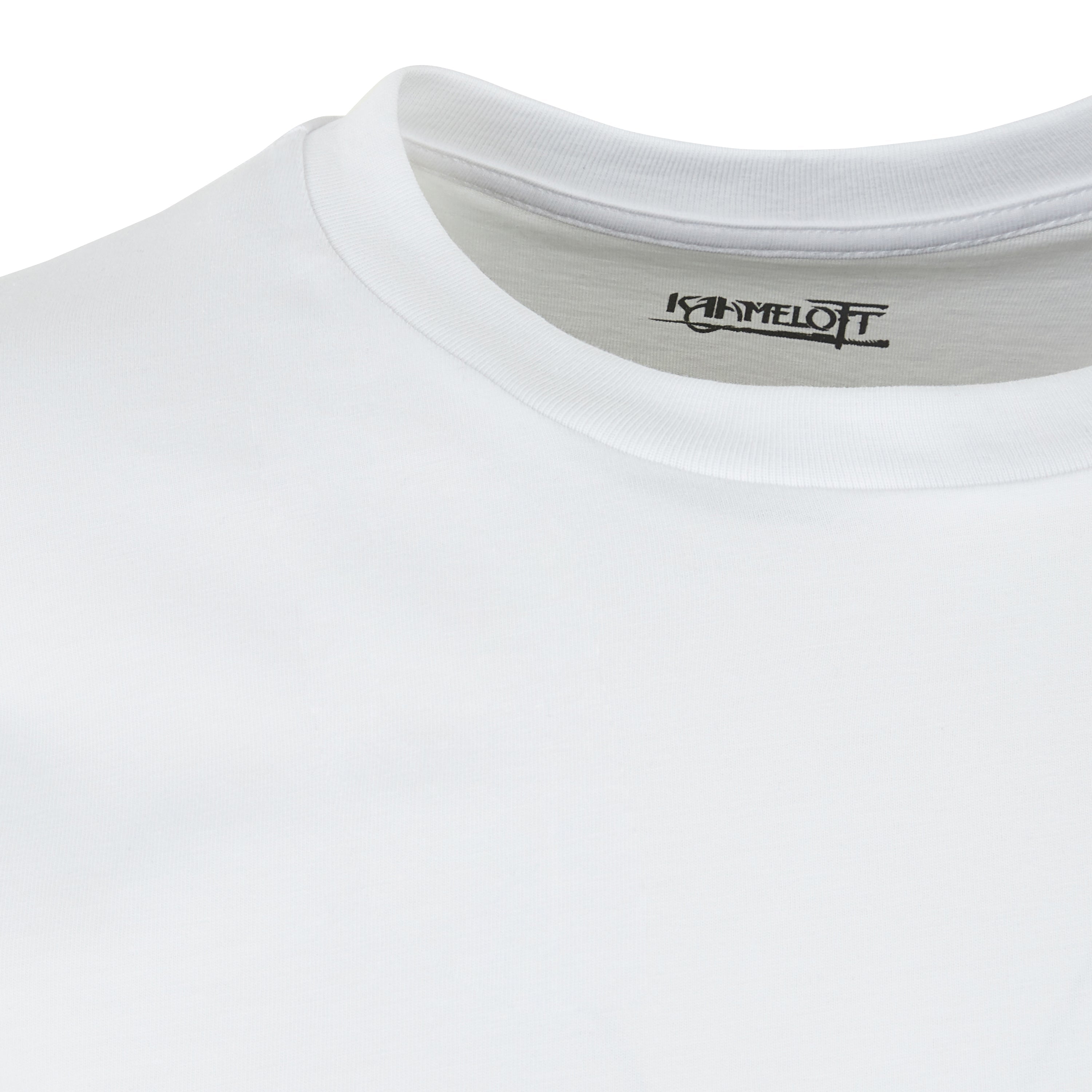 Kaamelott - T-shirt blanc logo vertical Premier Volet