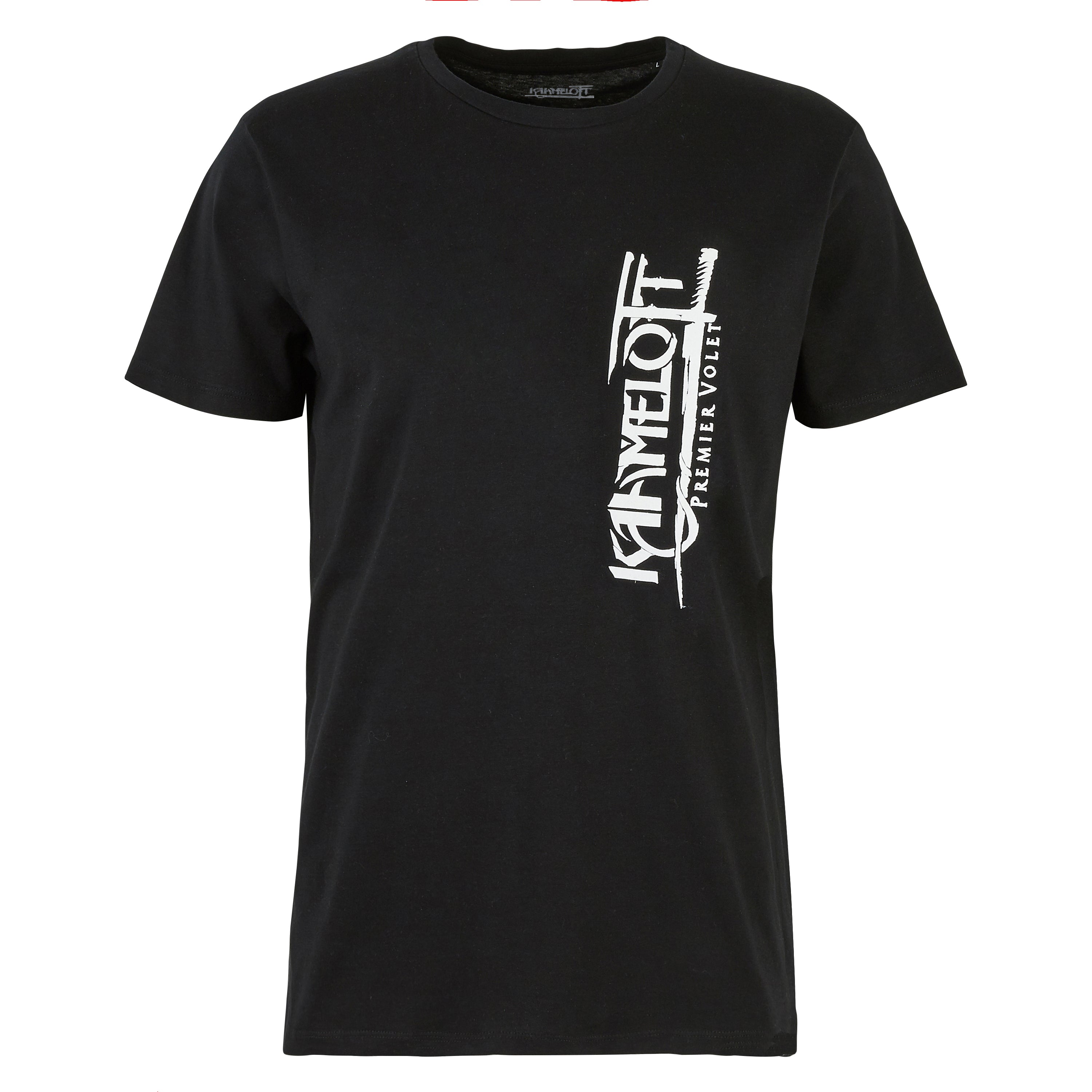 Kaamelott - T-Shirt noir logo vertical Premier Volet