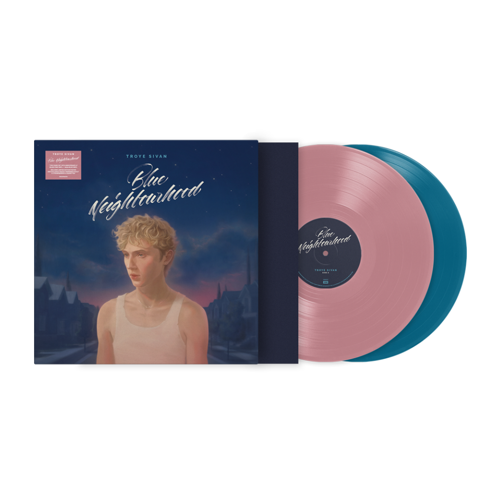 Troye Sivan - Blue Neighbourhood 'Ten Years On' - Double Vinyle Édition Limitée Blush & Blue