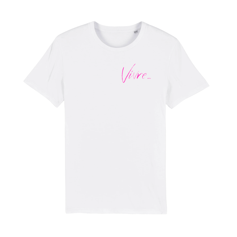 Kendji - T-Shirt Vivre Logo Rose