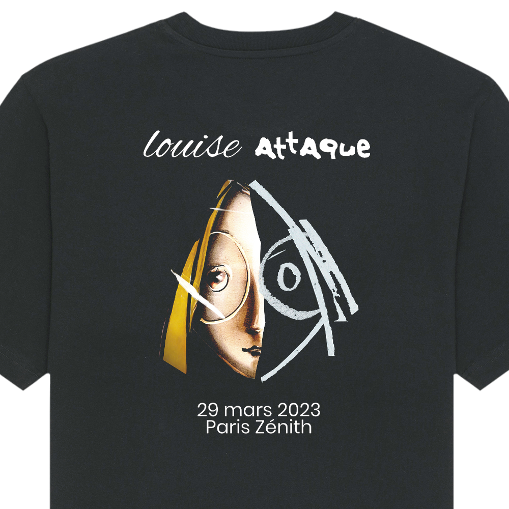 Louise Attaque - "Louise Tour" - T-shirt Noir