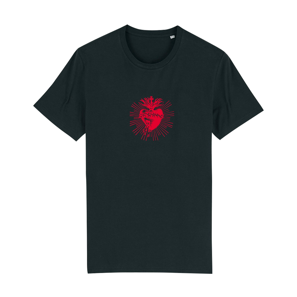 Benjamin Biolay - "Coeur Saint-Clair" - T-shirt Noir