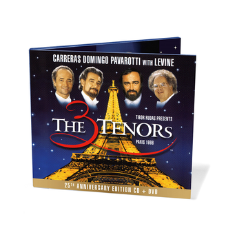 Luciano Pavarotti, Plácido Domingo, José Carreras - The Three Tenors - Paris 1998 - 25th Anniversary Edition - CD + DVD