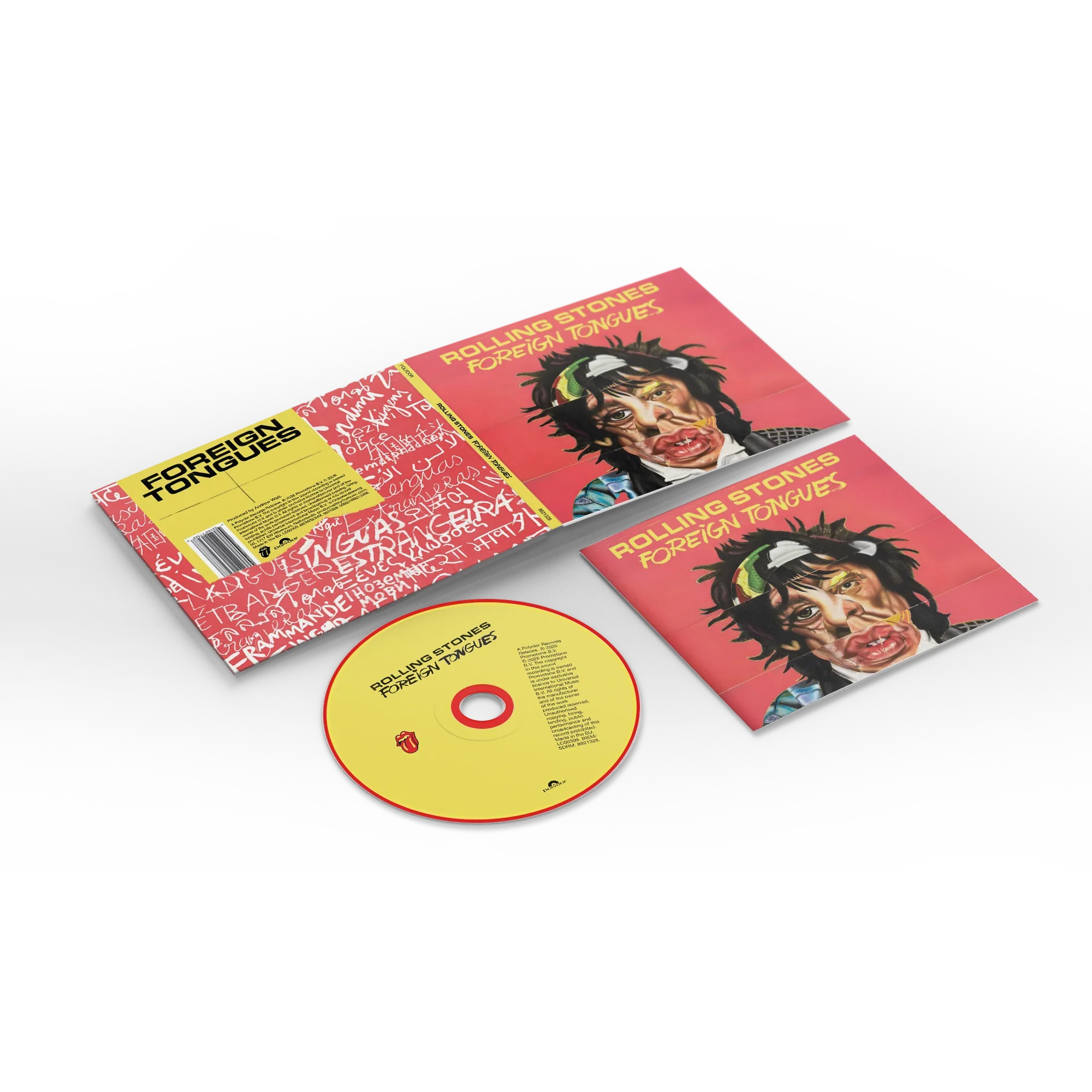 The Rolling Stones - Foreign Tongues - CD Exclusif Rouge