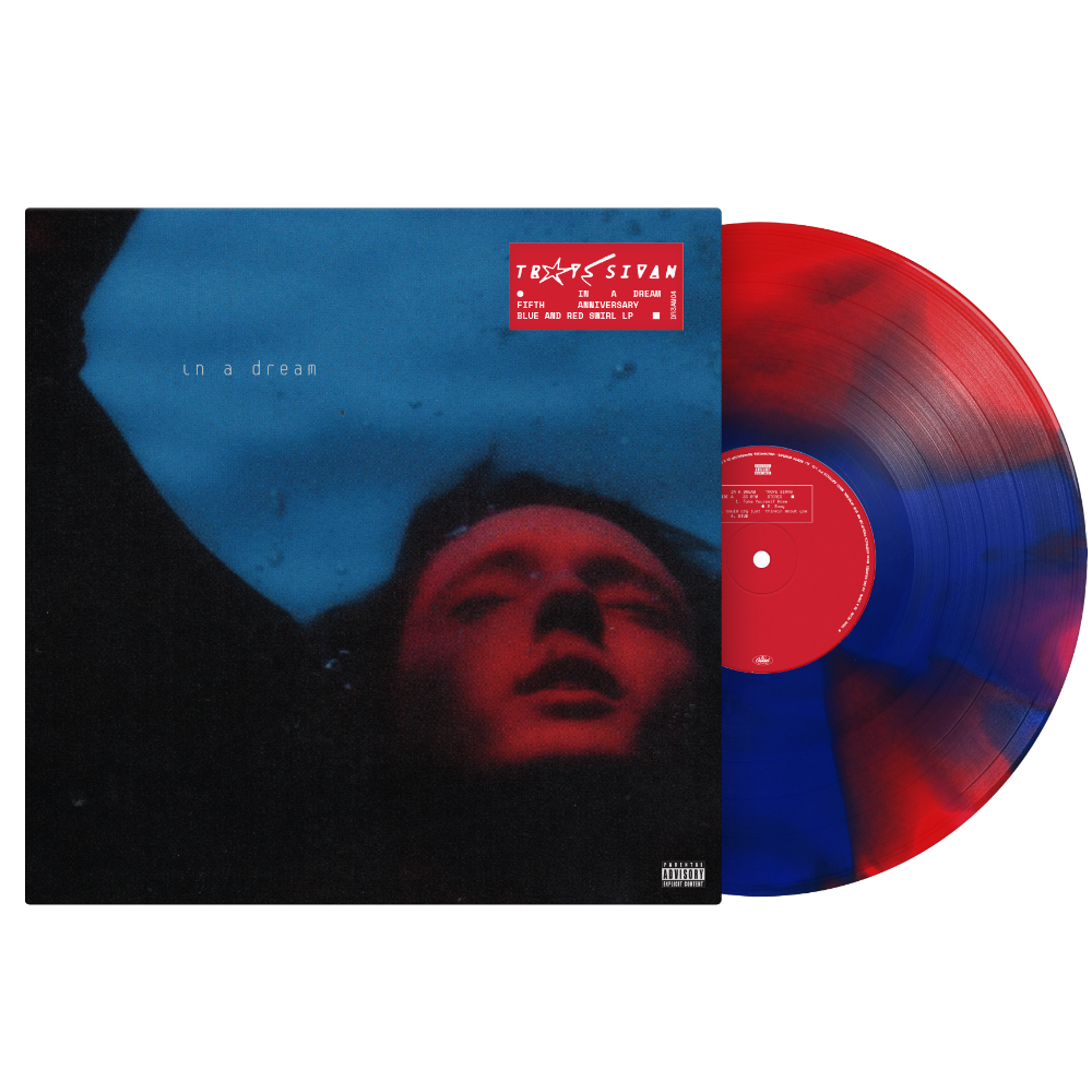 Troye Sivan - In A Dream - Vinyle Swirl Rouge et Bleu 5ème Anniversaire