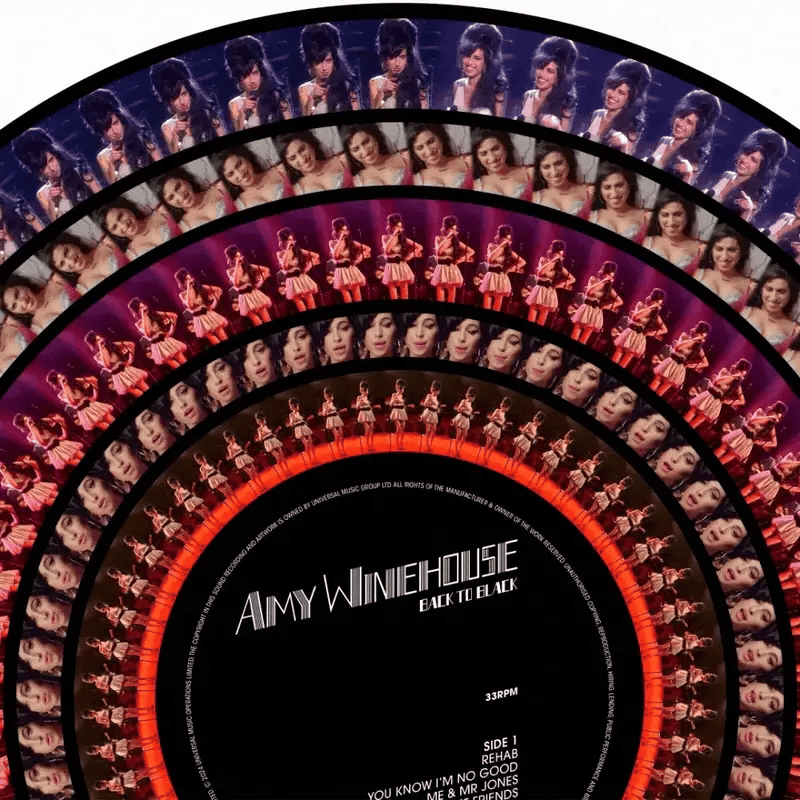 Amy Winehouse - Back To Black (20th Anniversary) - Vinyle Zoetrope