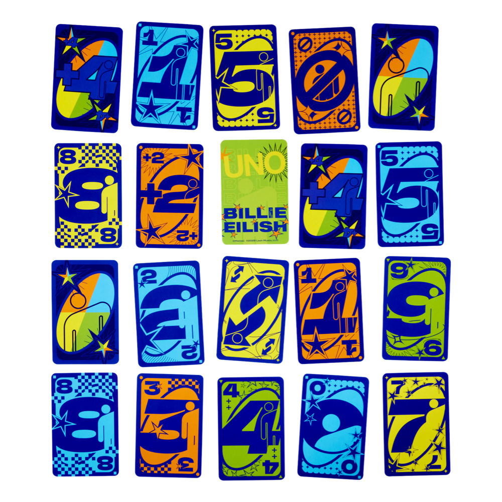 Billie Eilish - UNO Canvas Billie Eilish Deck