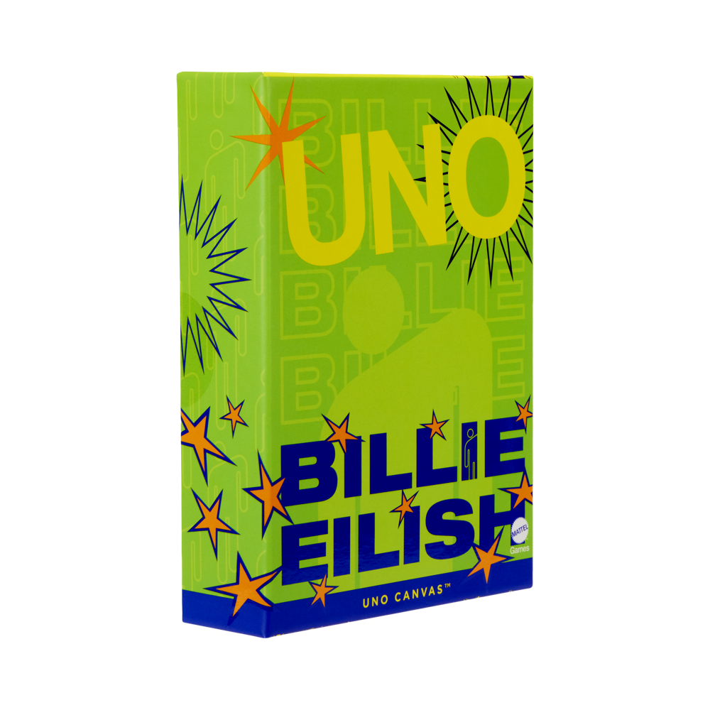 Billie Eilish - UNO Canvas Billie Eilish Deck