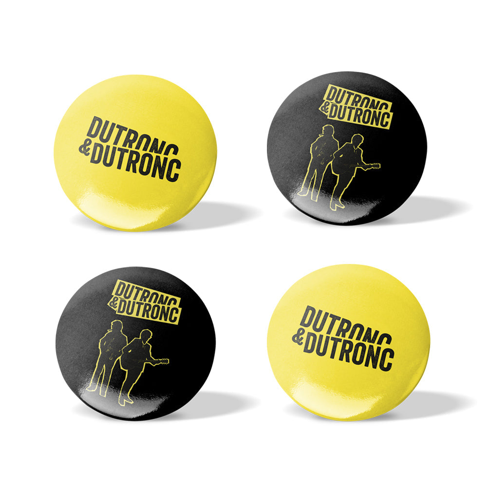 Thomas Dutronc - Set de 4 badges