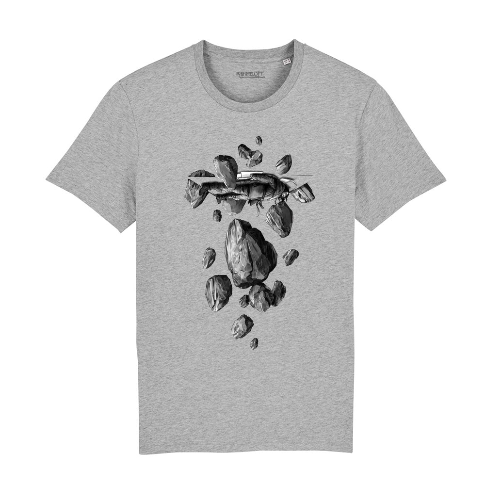 Kaamelott - T-Shirt gris "La Mor le Roy Artu"