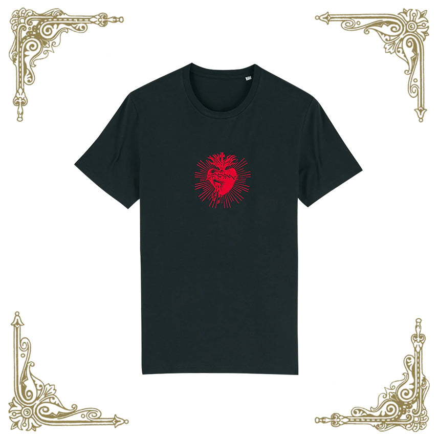 Benjamin Biolay - "Coeur Saint-Clair" - T-shirt Noir