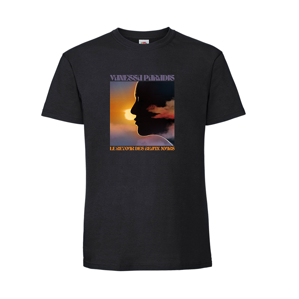 Vanessa Paradis - T-Shirt noir "Le retour des beaux jours"