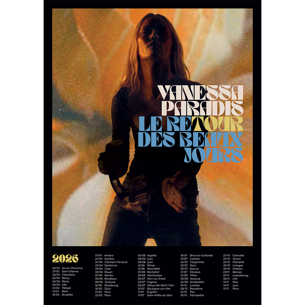 Vanessa Paradis - Affiche Tour