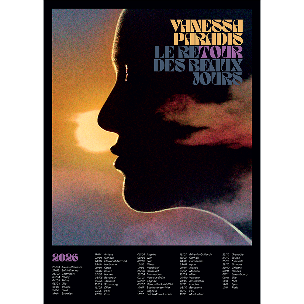 Vanessa Paradis - Affiche Tour