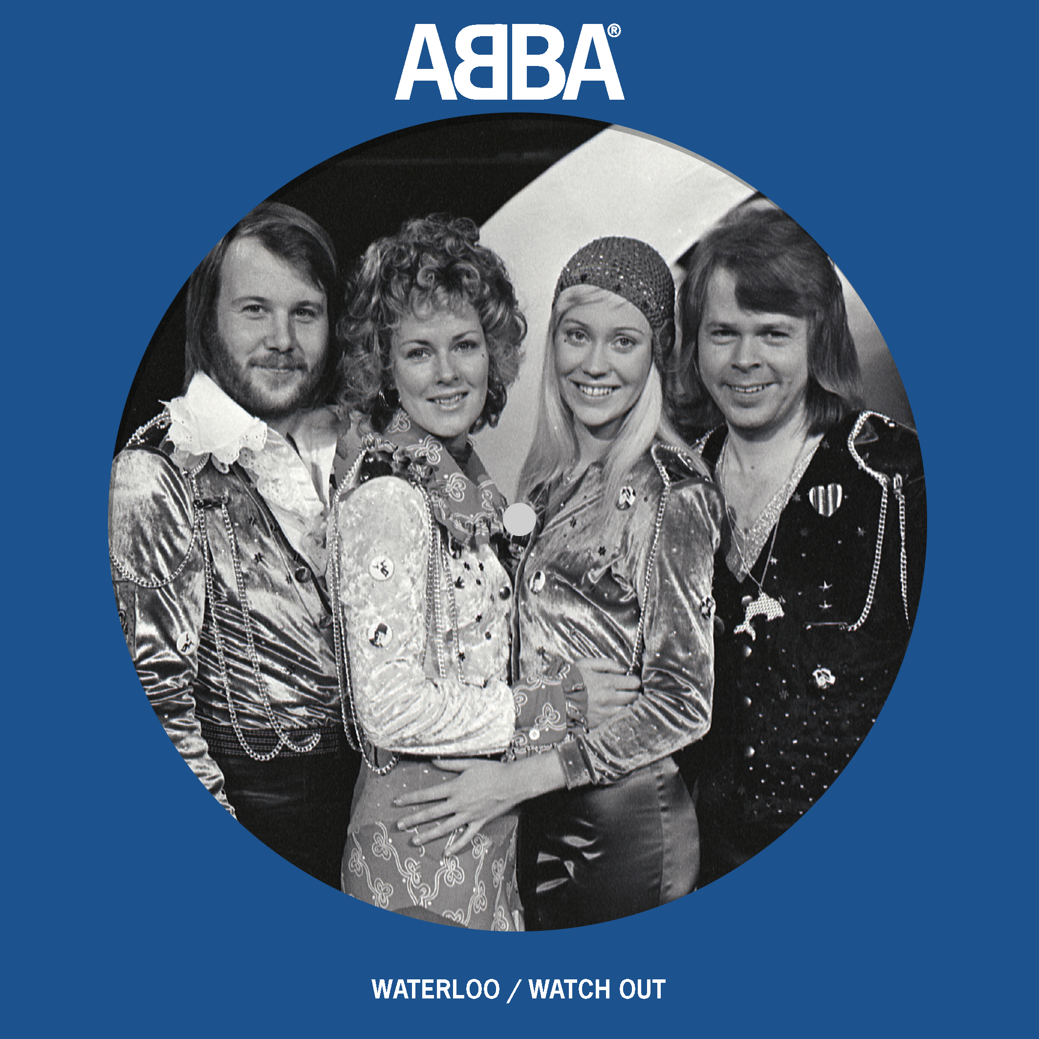 ABBA - Waterloo / Watch Out - Vinyle 45T Picture Disc Édition Limitée