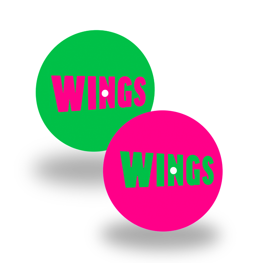 Paul McCartney & Wings - WINGS Dual Tone Slipmat